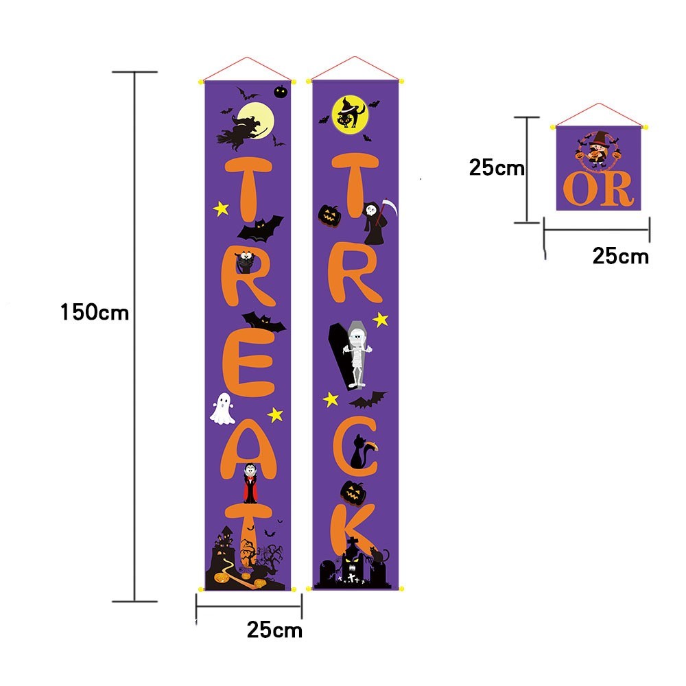 Halloween Door Banner Decoration