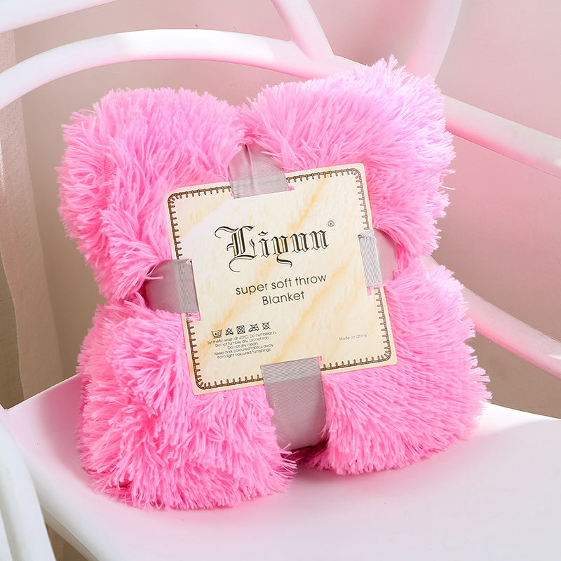 Super Soft Coral Fleece Blanket Warm Blanket
