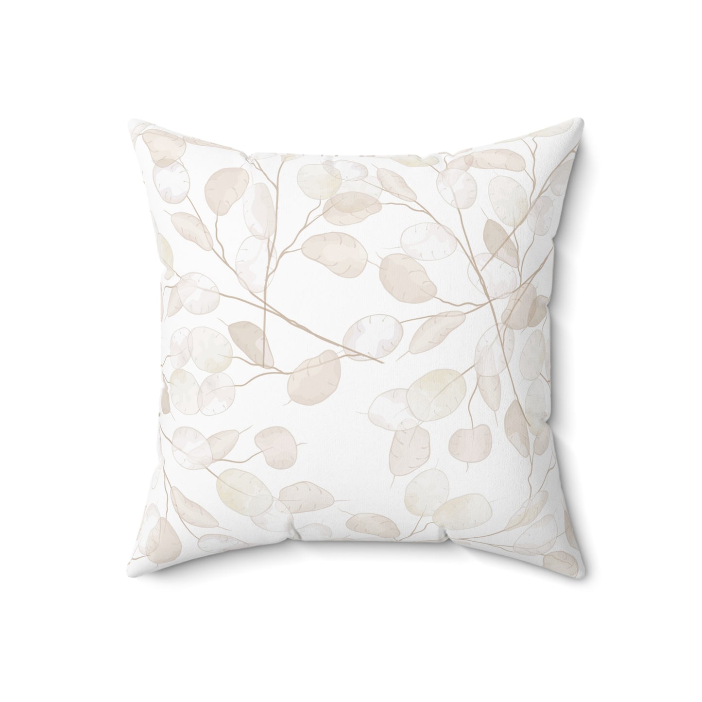 Elegant Botanical Print Pillow - Modern Home Decor, Leaf Design Cushion, Cozy Living Room Accent, Gift for Nature Lovers, Sofa Pillow