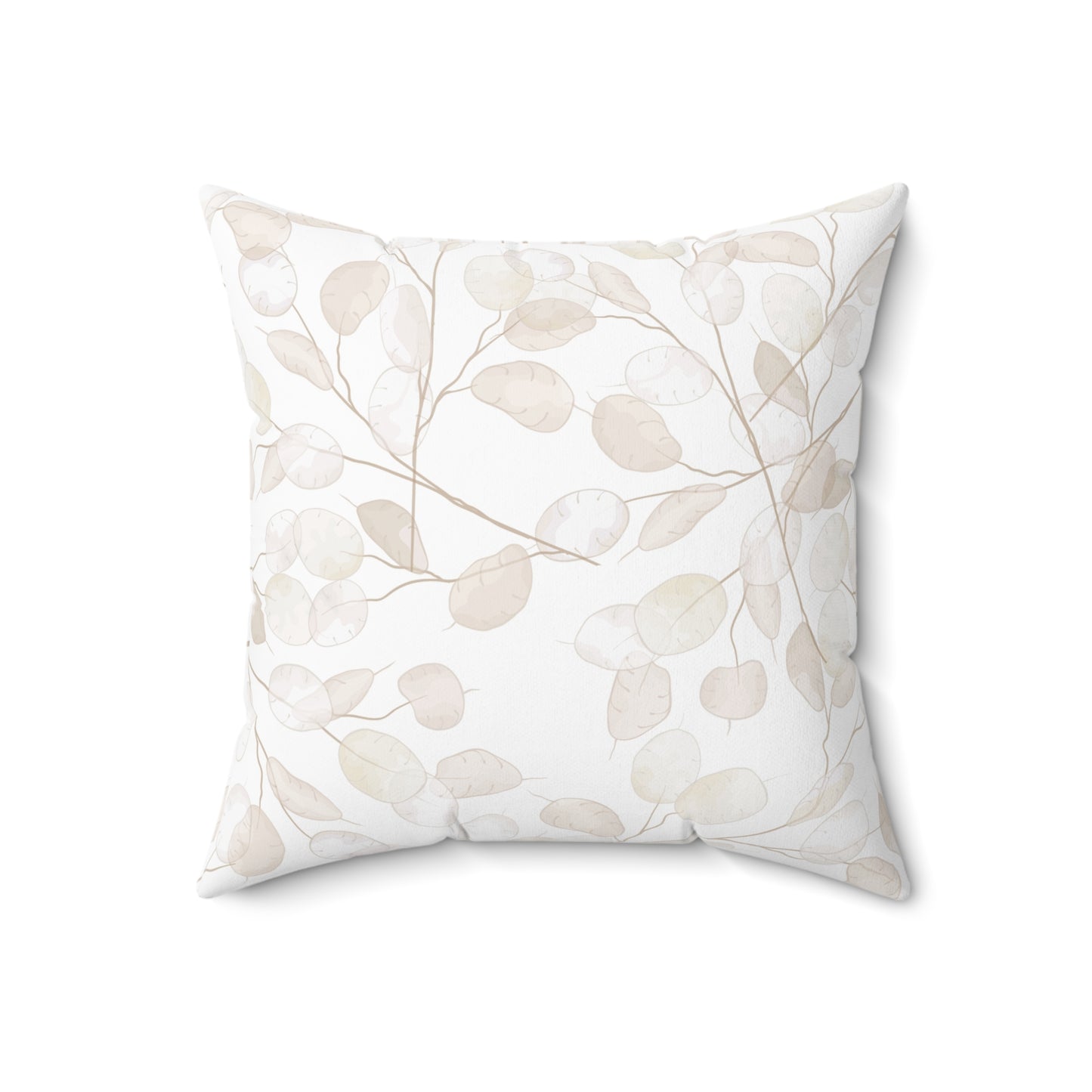 Elegant Botanical Print Pillow - Modern Home Decor, Leaf Design Cushion, Cozy Living Room Accent, Gift for Nature Lovers, Sofa Pillow