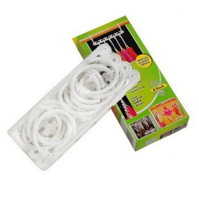Multi-functional White 8 Magic Hangers