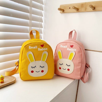 Children's Bags Girls Canvas Backpacks Cute Cartoon Girls Backpacks