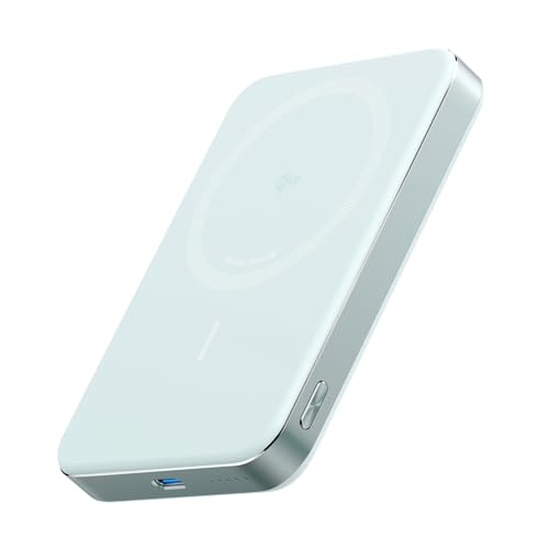 Anker MagGo Power Bank, 10,000mAh Ultra-Slim Magnetic 15W Qi2 Certified Portable Charger for iPhone 17/16/15/14