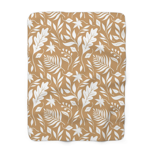 Fall Fleece Blanket - Cozy Autumn Throw