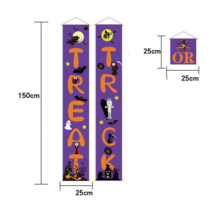 Halloween Door Banner Decoration