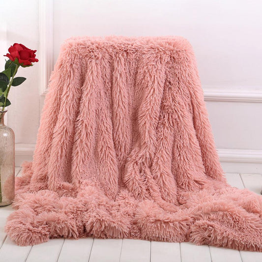Super Soft Coral Fleece Blanket Warm Blanket