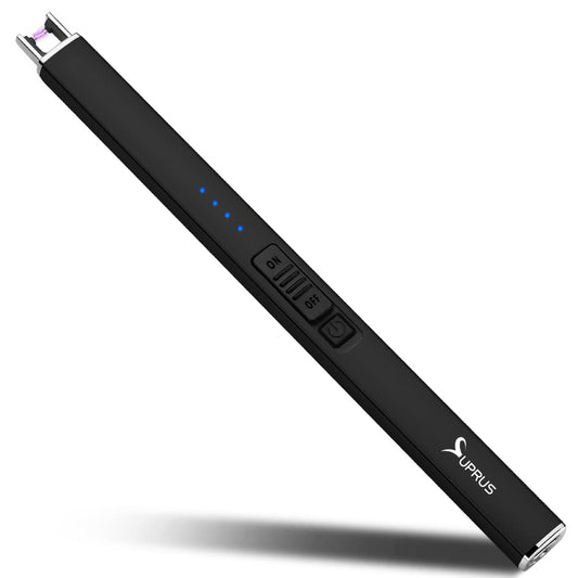 Windproof Flameless Arc Lighter — Rechargeable & Safe