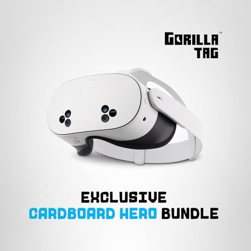 Meta Quest 3S 128GB | VR Headset — Thirty-Three Percent More Memory — 2X Graphical Processing Power — Virtual Reality Without Wires — Exclusive Gorilla Tag Bundle and Instant Access to 40+ Games