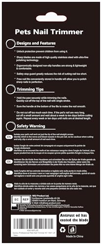 gonicc Dog & Cat Pets Nail Clippers and Trimmers - with Safety Guard to Avoid Overcutting, Free Nail File, Razor Sharp Blade - Professional Grooming Tool for Pets