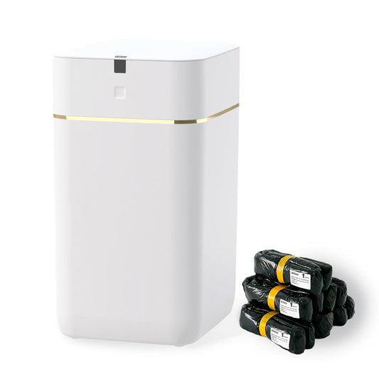 Airdeer 4 Gallon Self Sealing and Self-Changing Smart Trash Can