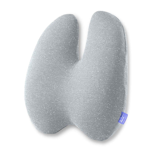C CUSHION LAB Extra Dense Lumbar Pillow - Patented Ergonomic Multi-Region Firm Back Support for Lower Back Pain Relief