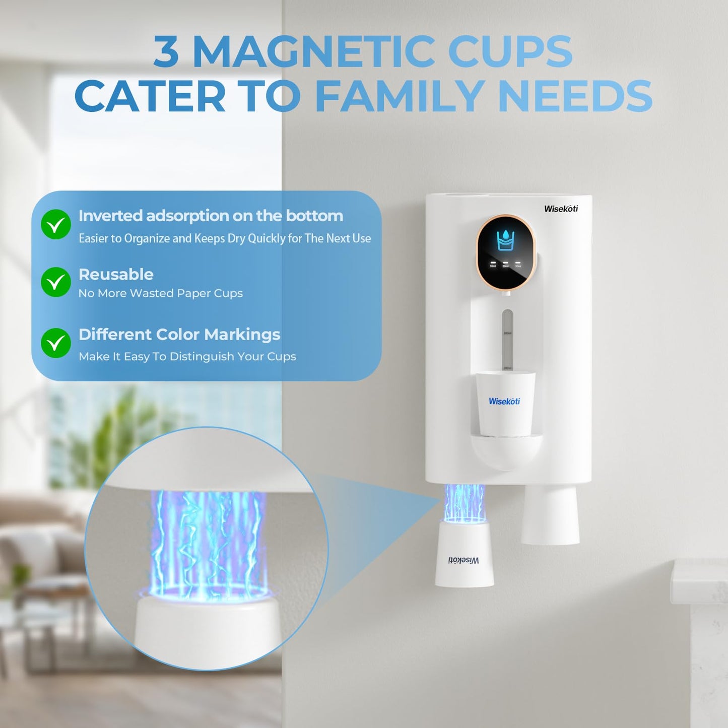 Wisekoti S7 Automatic Mouthwash Dispenser