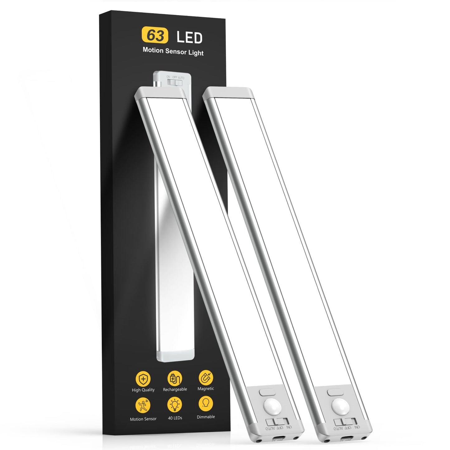 Motion Sensor LED Light — Illuminates Cabinets Instantly