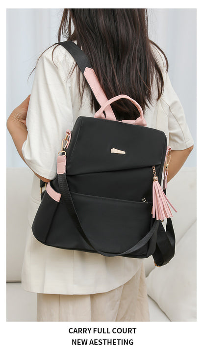 Women'S Backpack Anti-Theft Back Zipper