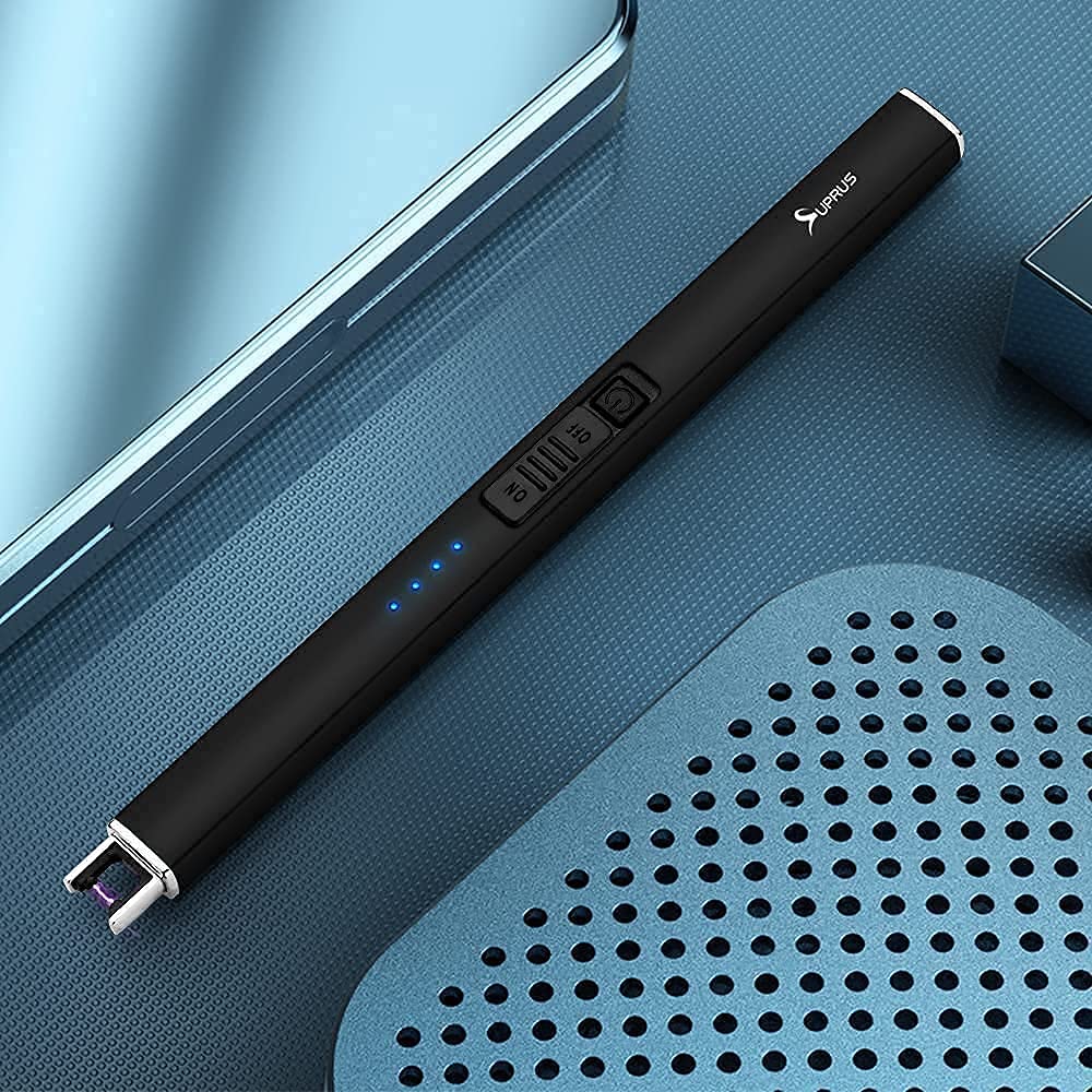 Windproof Flameless Arc Lighter — Rechargeable & Safe