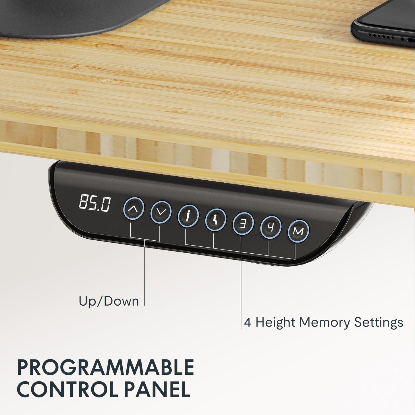 The Foundation of Your New Energy FLEXISPOT E6 MAX Bamboo Dual Motor 3 Stages Standing Desk