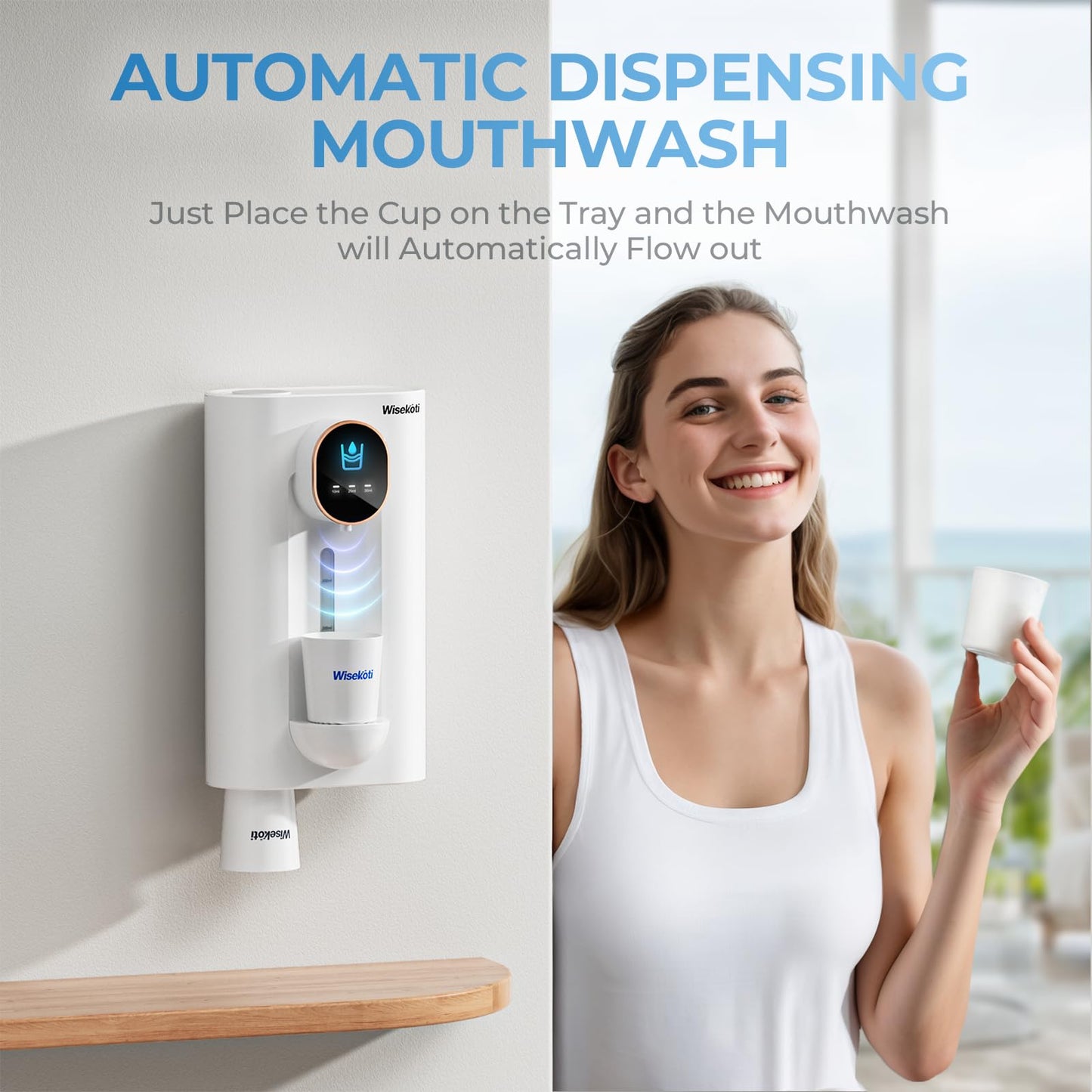 Wisekoti S7 Automatic Mouthwash Dispenser