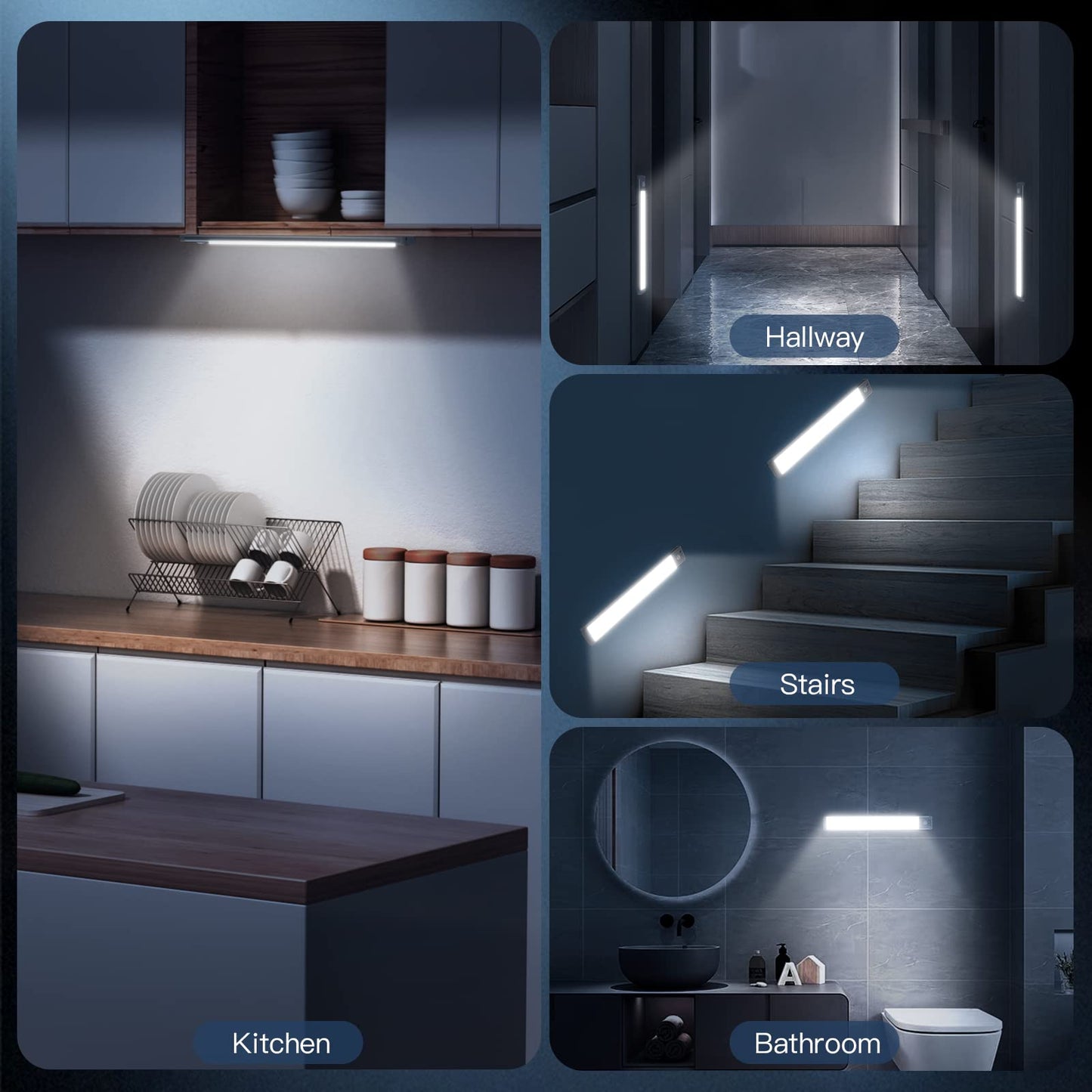 Motion Sensor LED Light — Illuminates Cabinets Instantly