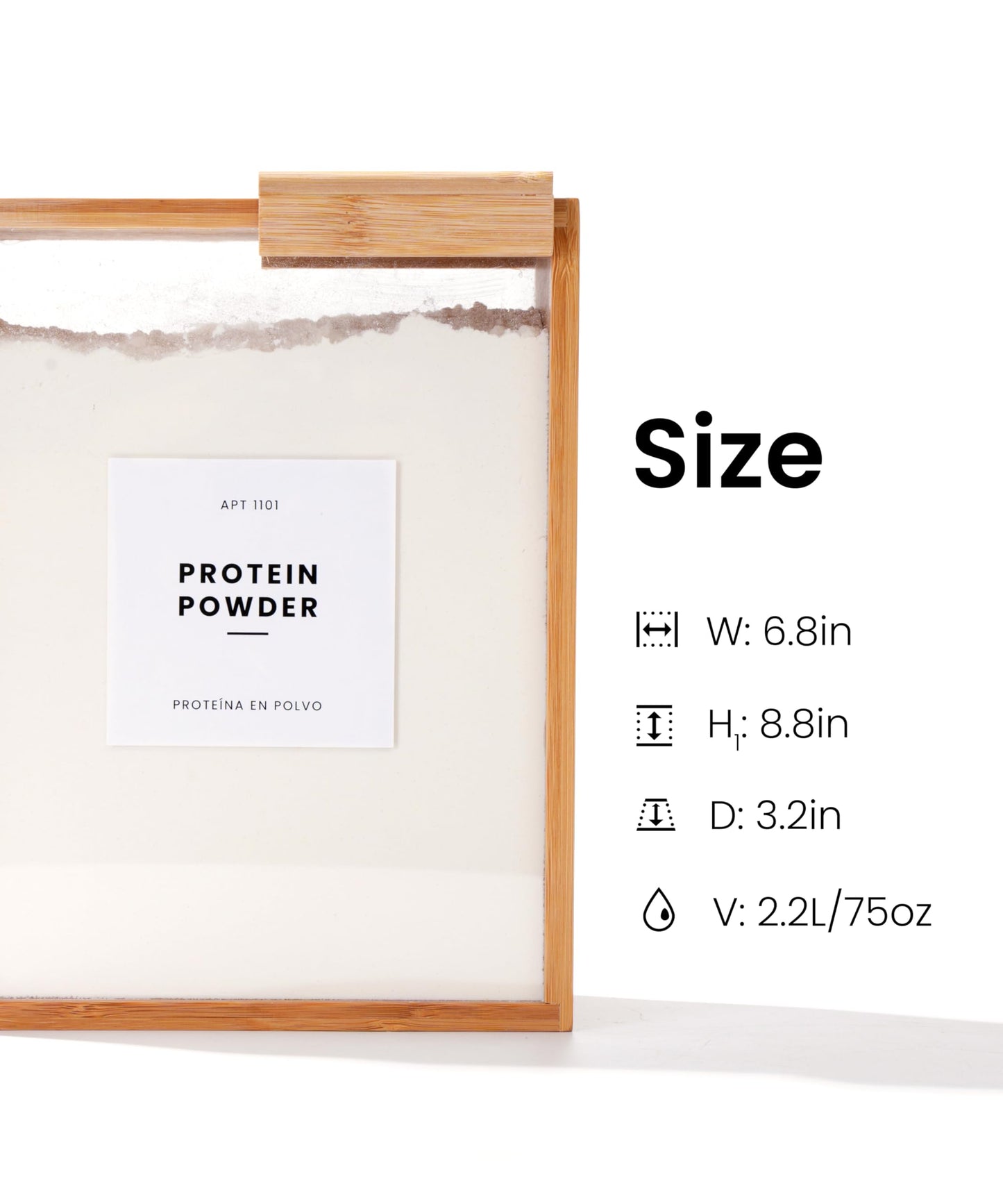 APT 1101 Food Dispenser 2L | Kitchen Organizers and Storage | Food Containers & Cereal Dispenser