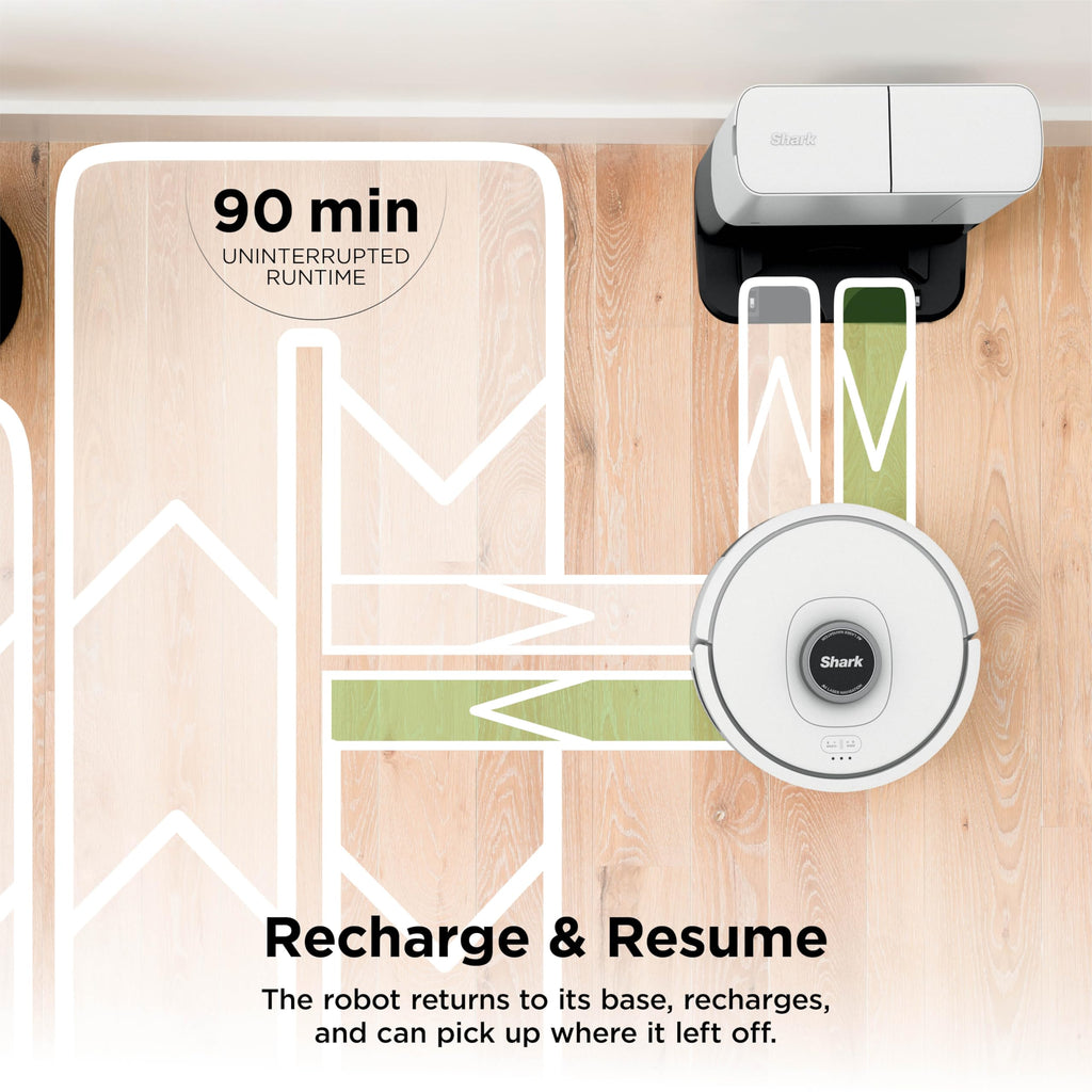 Shark AI Ultra Voice Control Robot Vacuum with Matrix Clean Navigation, Home Mapping, 60-Day Capacity, XL Self-Empty Base for Homes with Pets, Carpet & Hard Floors, Cool Grey