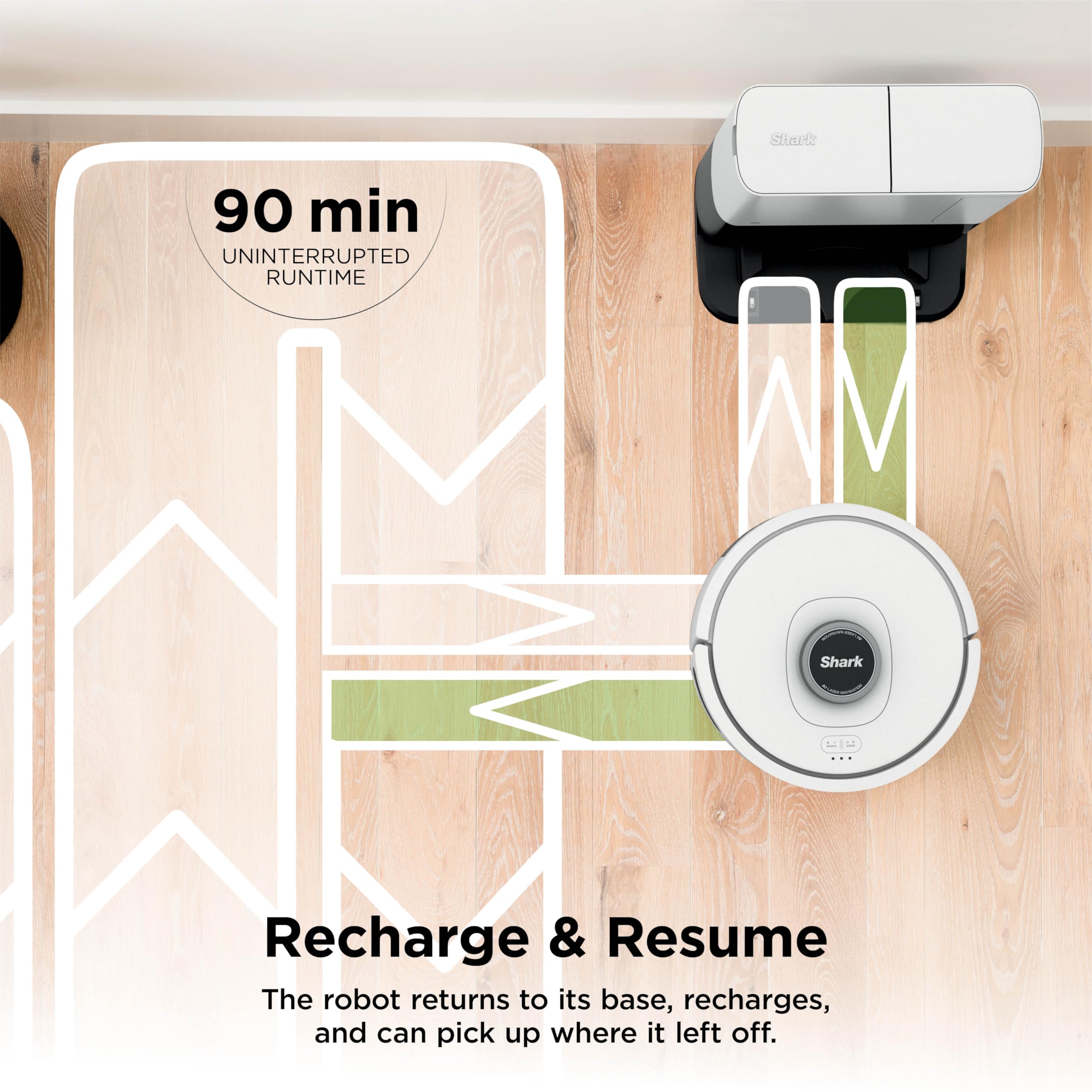 Shark AI Ultra Voice Control Robot Vacuum with Matrix Clean Navigation, Home Mapping, 60-Day Capacity, XL Self-Empty Base for Homes with Pets, Carpet & Hard Floors, Cool Grey