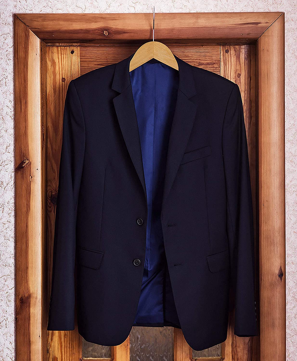 Utopia Home Premium Wooden Hangers 30 Pack - Heavy Duty & Durable Coat Hanger