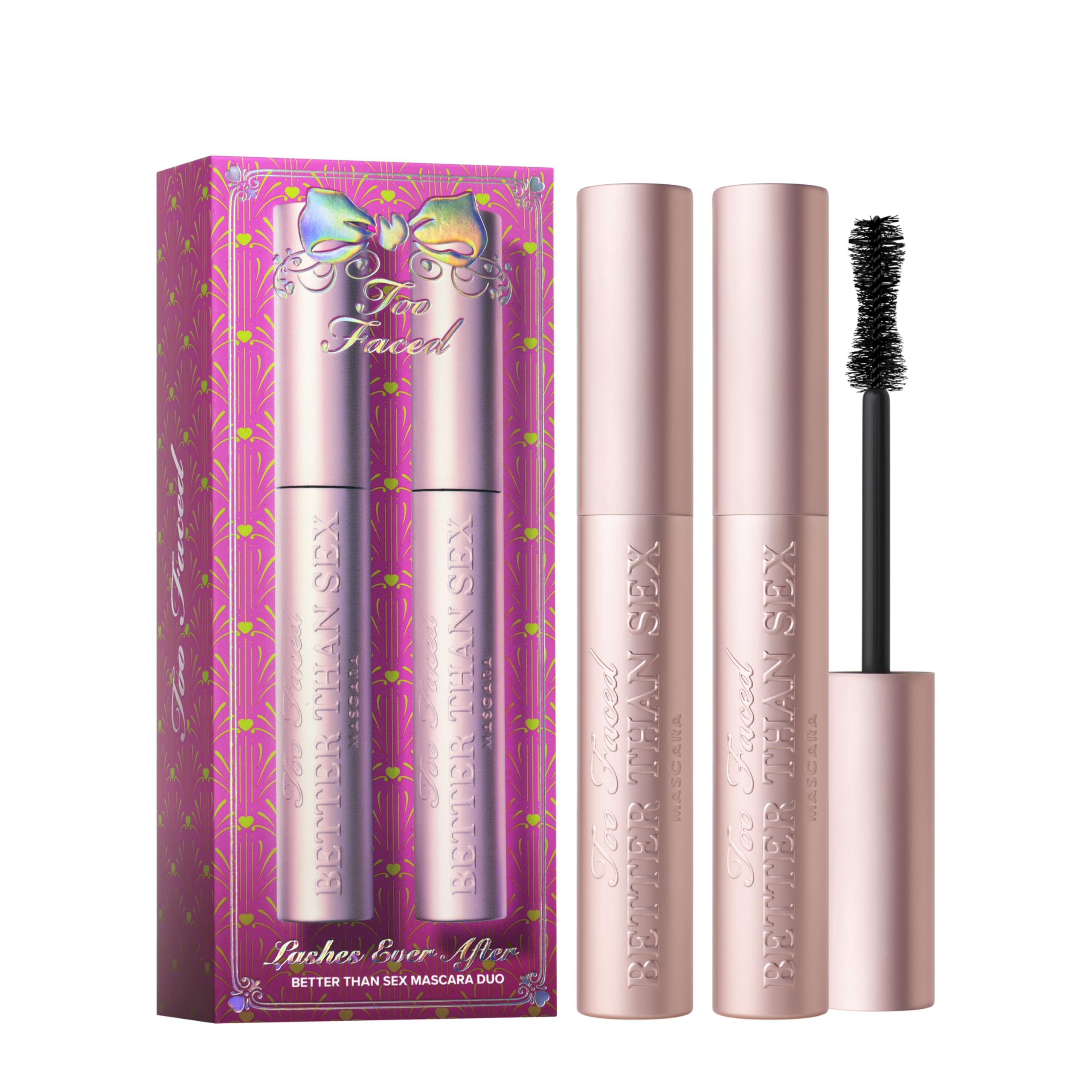 Too Faced Lashes Ever After Full Size Mascara Set | Better Than Sex Dramatic Lashes Mascara Gift Set