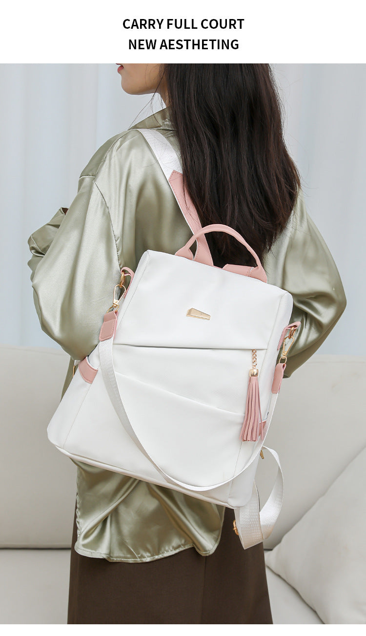 Women'S Backpack Anti-Theft Back Zipper