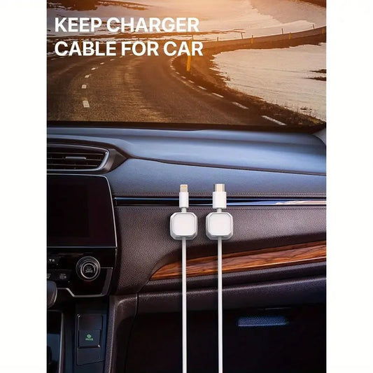 Cable Organizer For Home Office & Car